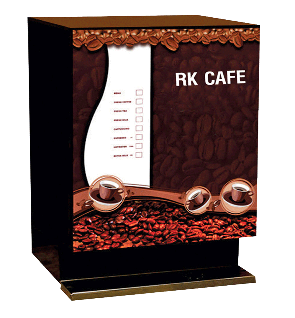 rk coffee product background